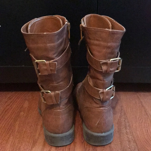 Combat Boots Brown - Picture 4 of 4